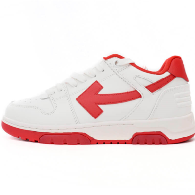 OMIA189 C99LEA00 10125 OFF-WHITE Out Of Office White Red