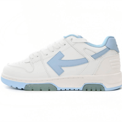 OMIA189 C99LEA00 10145 OFF-WHITE Out Of Office Sky Blue And White