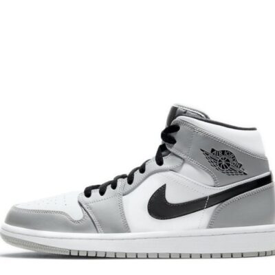 Jordan1 Mid Light Smoke agarey