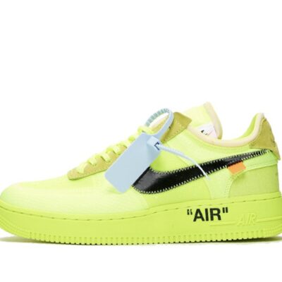 Off-Whiteb x Air Force 1 Part 2 Volt THE TNE