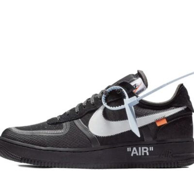 OFF-WHITE x Air Force 1 Low Black White 2.0