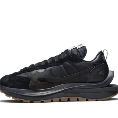 Sacai X NIKe VaporWaffle Black and Gum