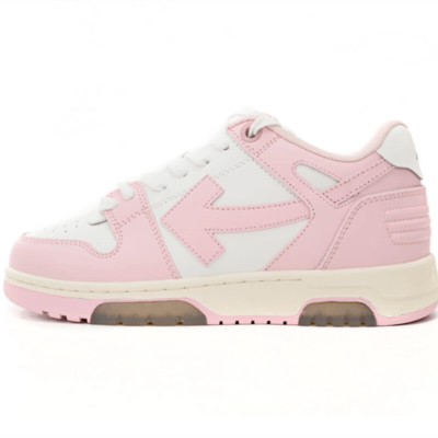 OMIA189 C99LEA00 13001 OFF-WHITE Out Of Office Pink White