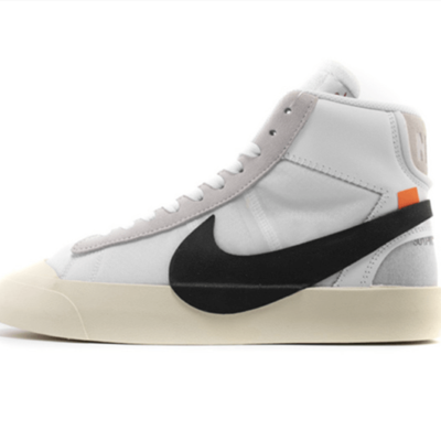 OFF WHITE X Nike Blazer Mid AA3832-100 Grim Reaper